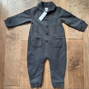 GAP Baby Dark Gray Bodysuit